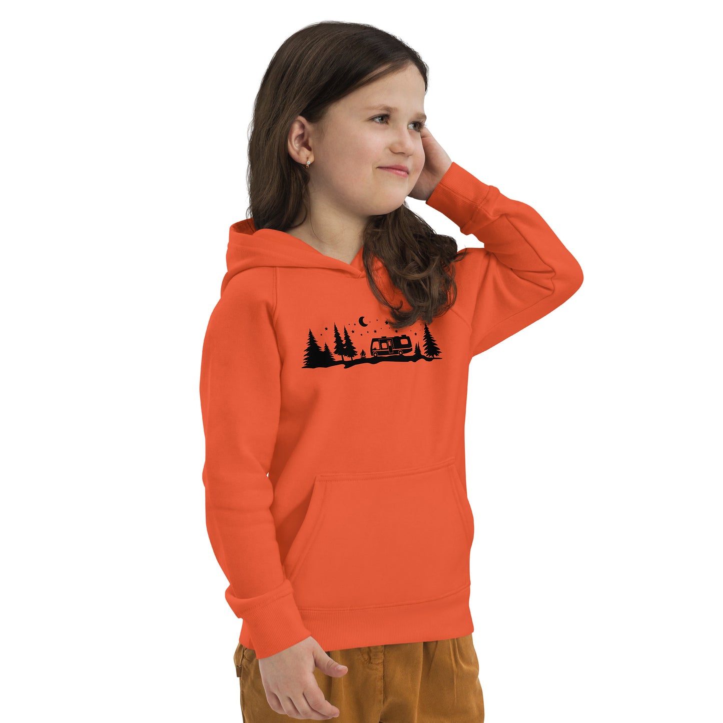 RV Camper Kids Eco hoodie