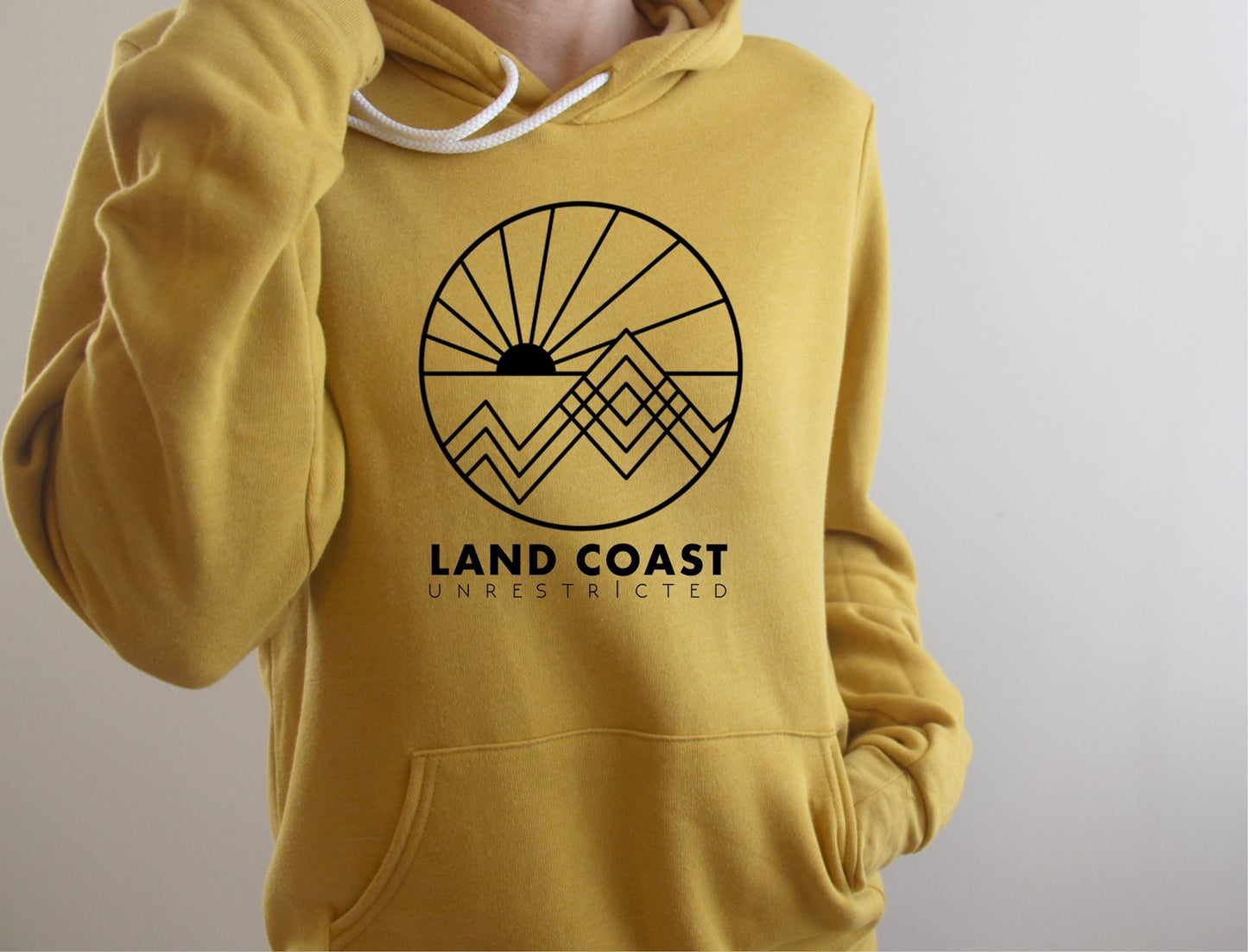 Land Coast Super Soft Sunset Hoodie
