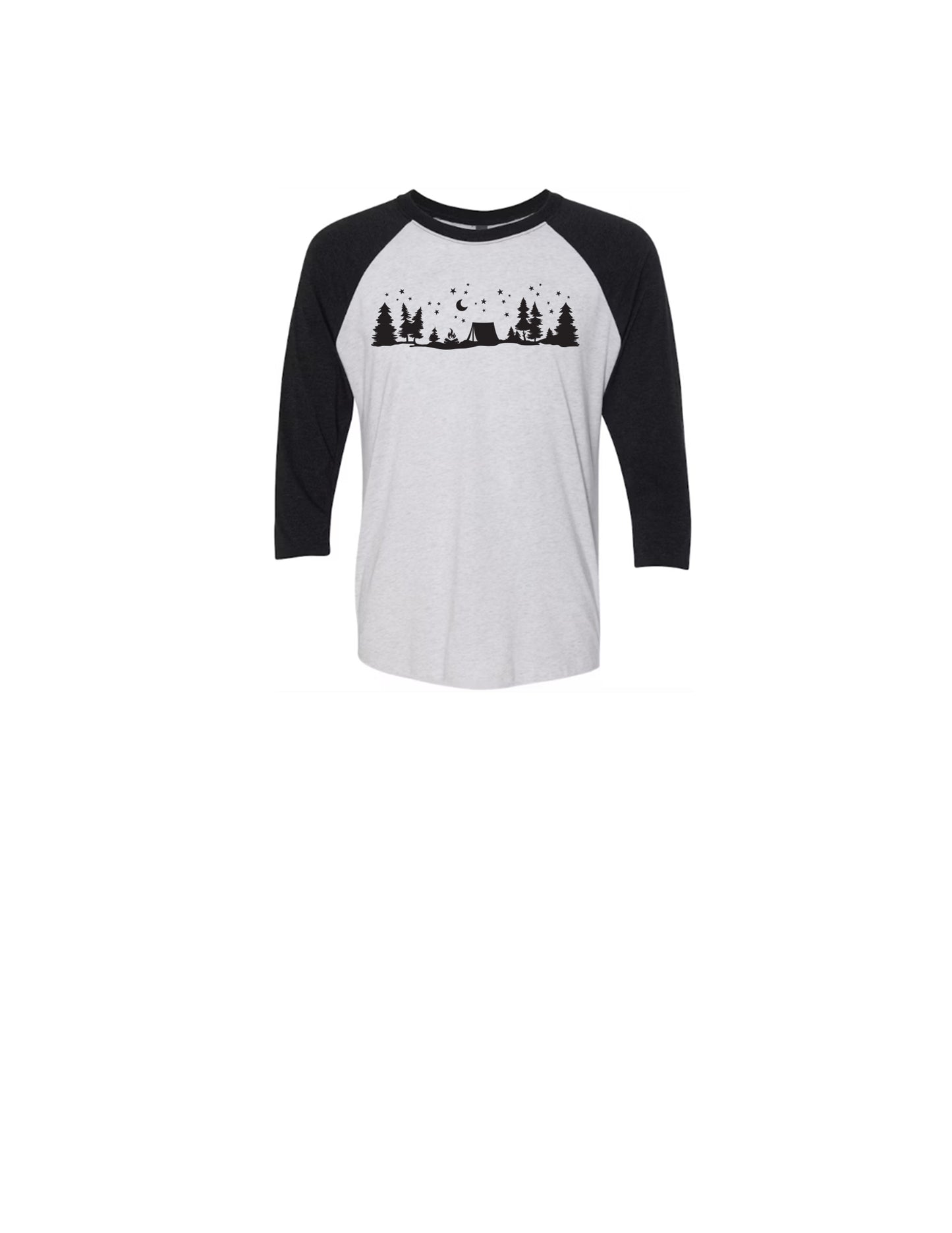 Starry Night Tent Camping Tee