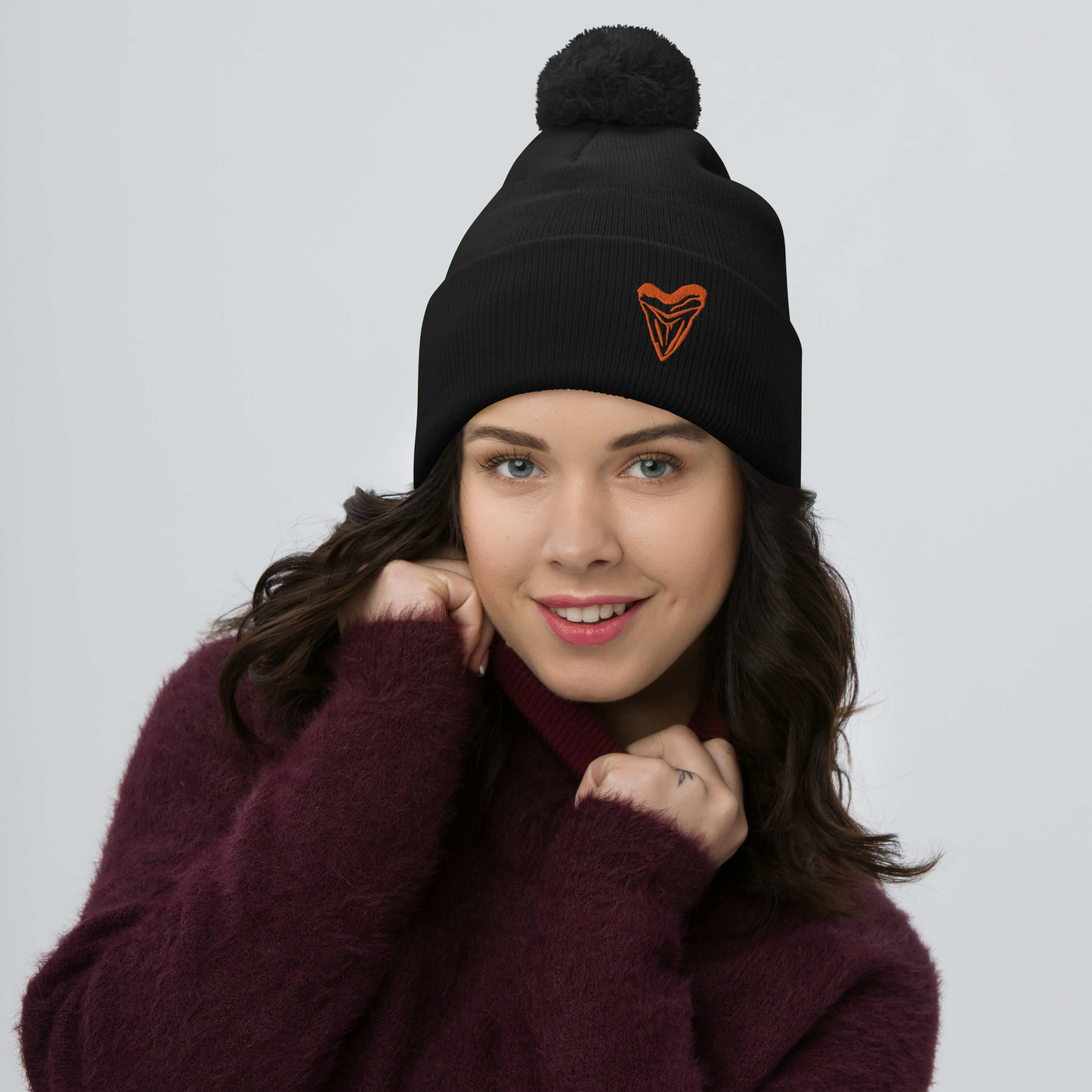 L/C Logo Shark Tooth Beanie