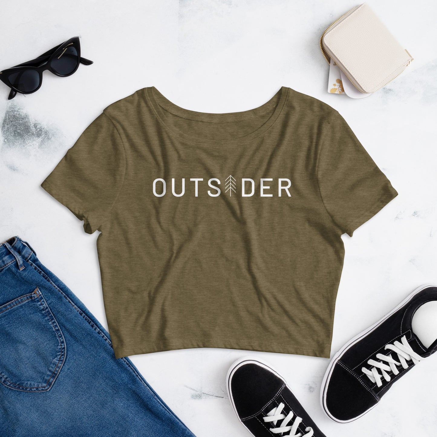 Outsider Women’s Crop Tee